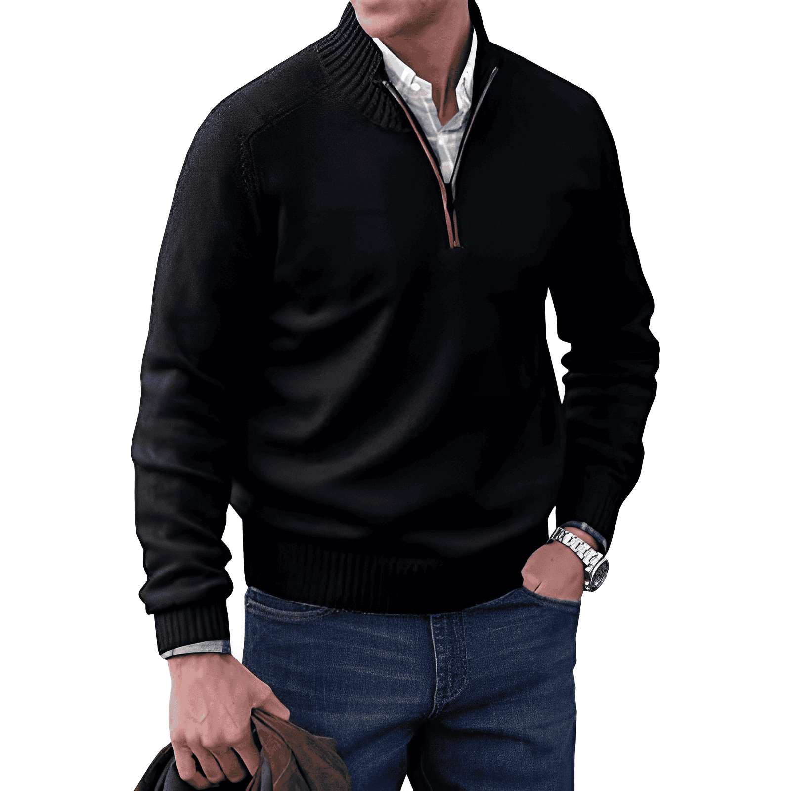 Men's Halfzip Sweater