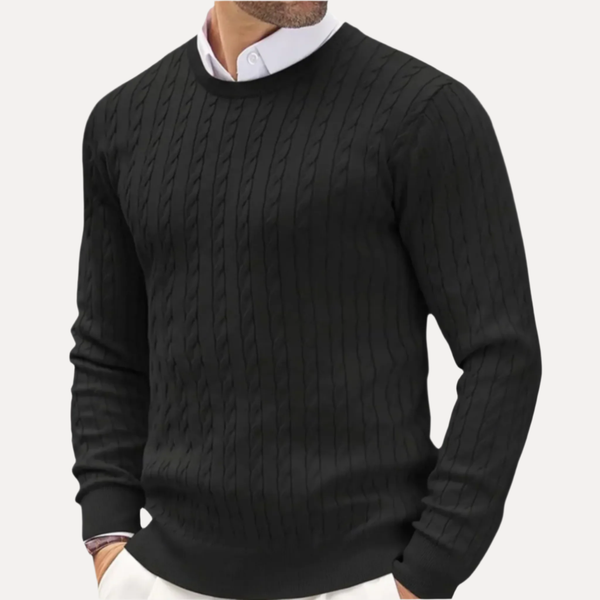 Armoire Men's Wool Knit Sweater