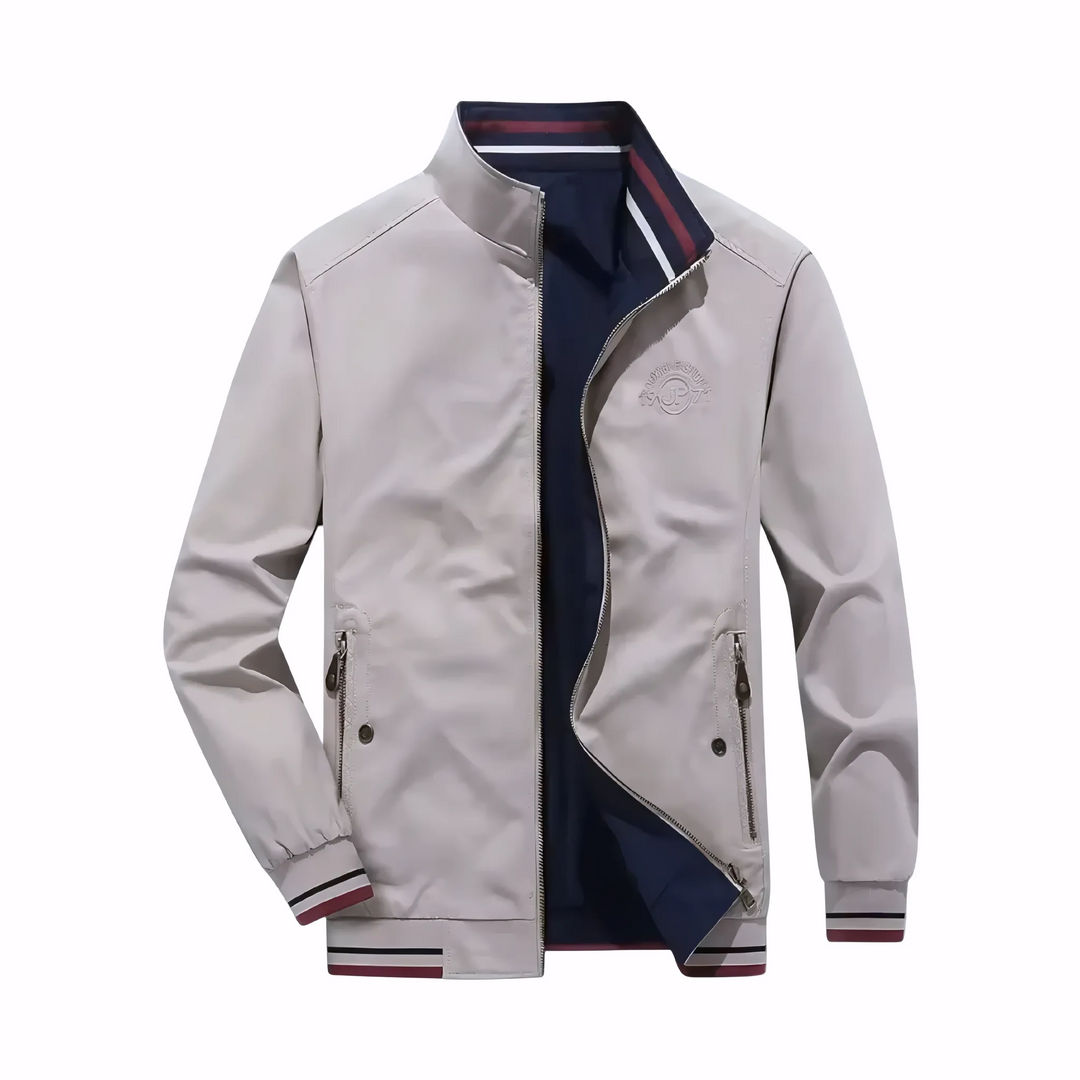 Men's Essential Slim-Fit Bomber Jacket