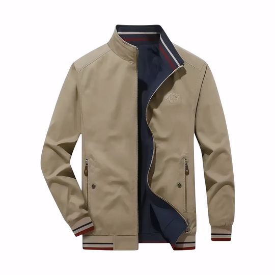 Men's Essential Slim-Fit Bomber Jacket