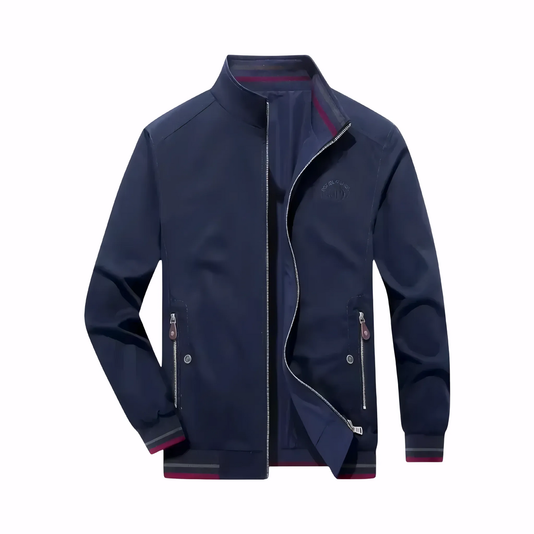 Men's Essential Slim-Fit Bomber Jacket