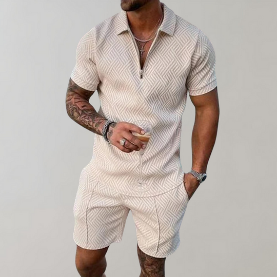 Summer Polo and Shorts set for Men