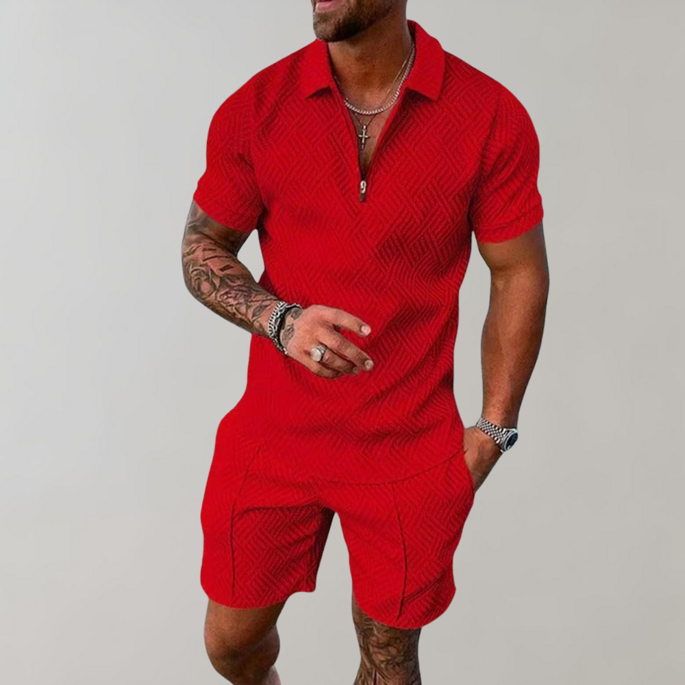 Summer Polo and Shorts set for Men