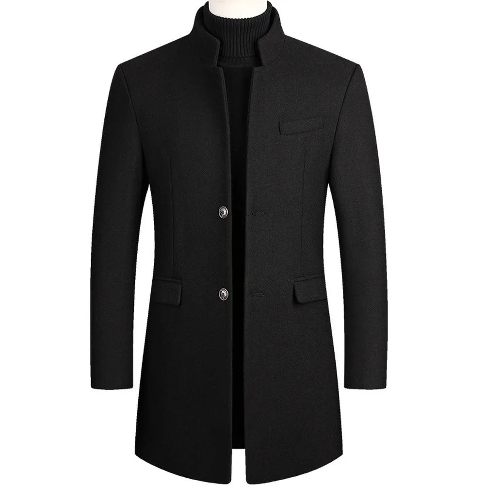 Refined Men's Trench coat