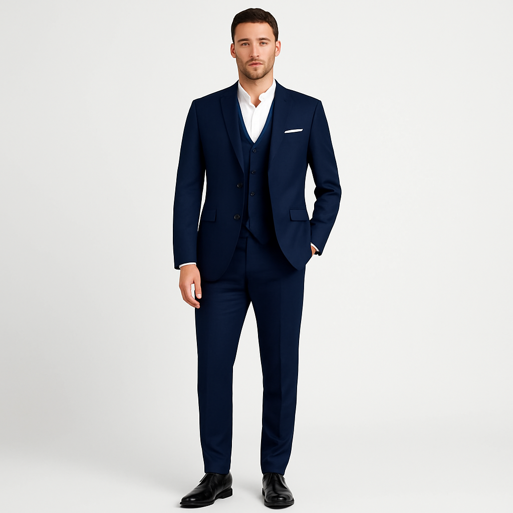 Luxurious 3-Piece Men's Suit