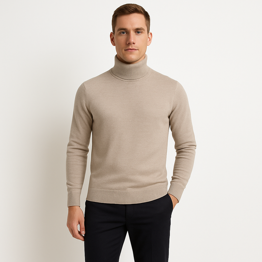 Men's Classic Turtleneck Sweater