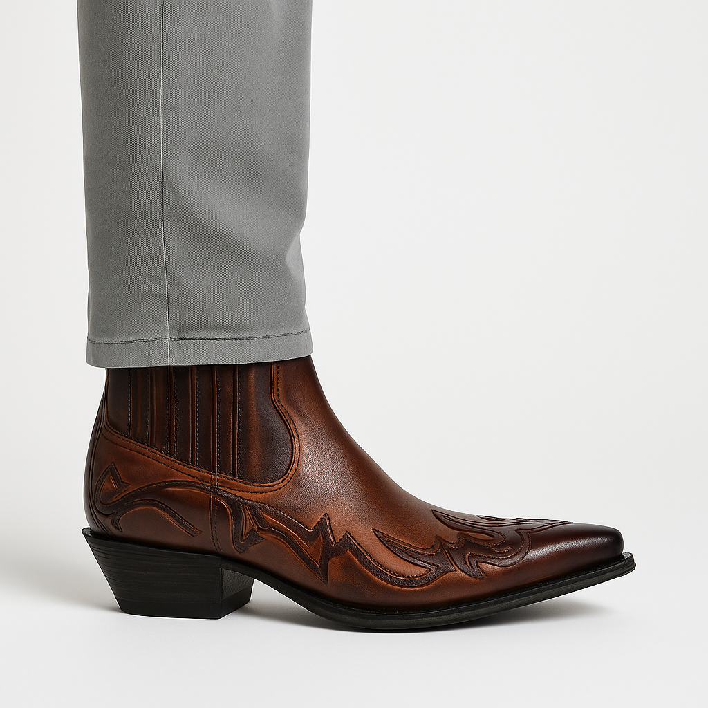 Men's Western Leather Boots
