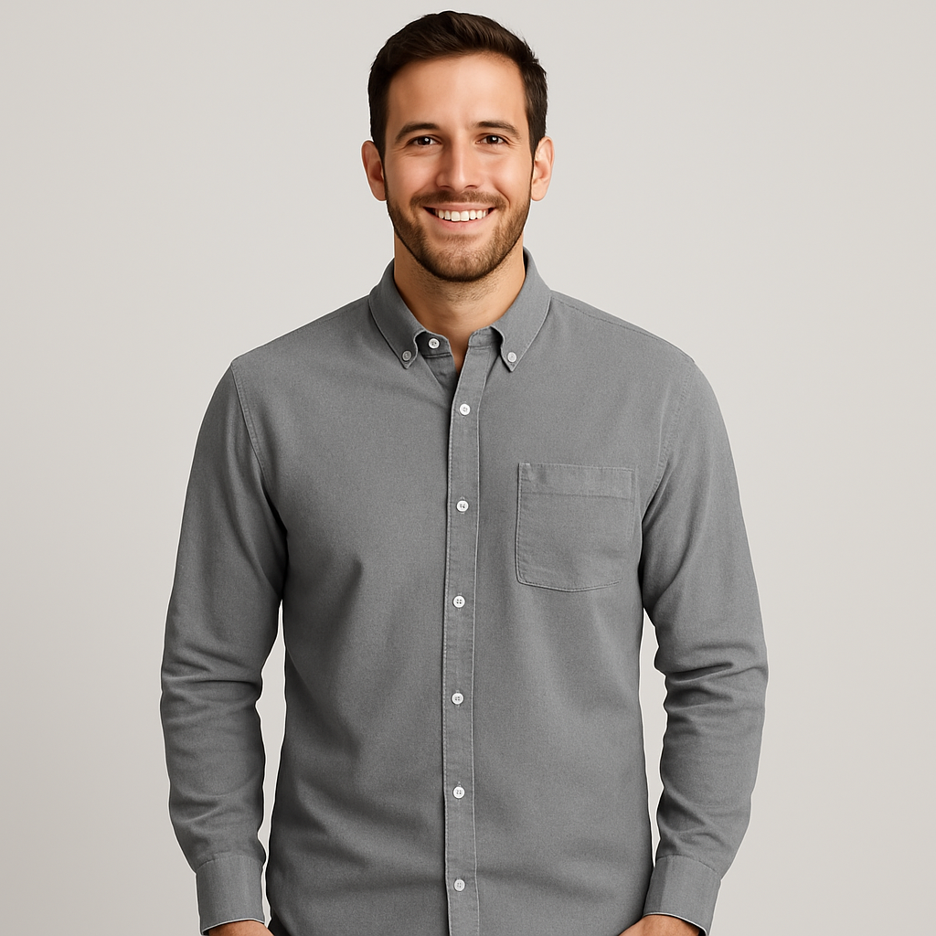 Men's Stylish Button Shirt