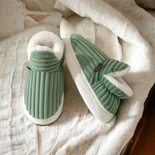 Therapeutic Fluffy Fleece Slippers for Women