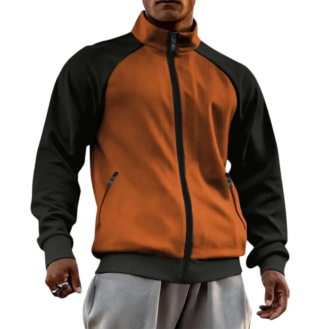 Men's High-Neck Lightweight Bomber Jacket