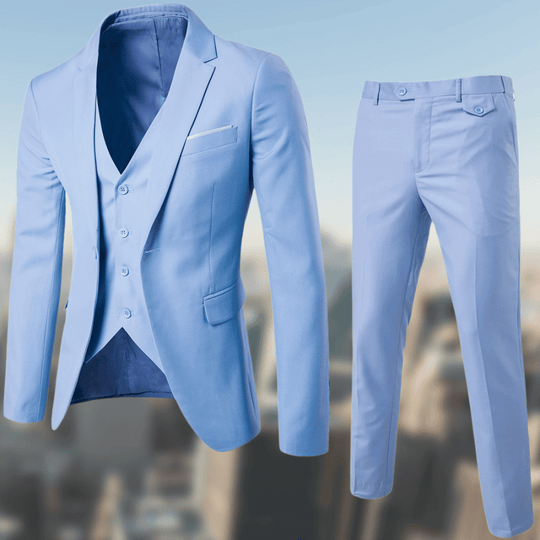 Luxurious 3-Piece Men's Suit