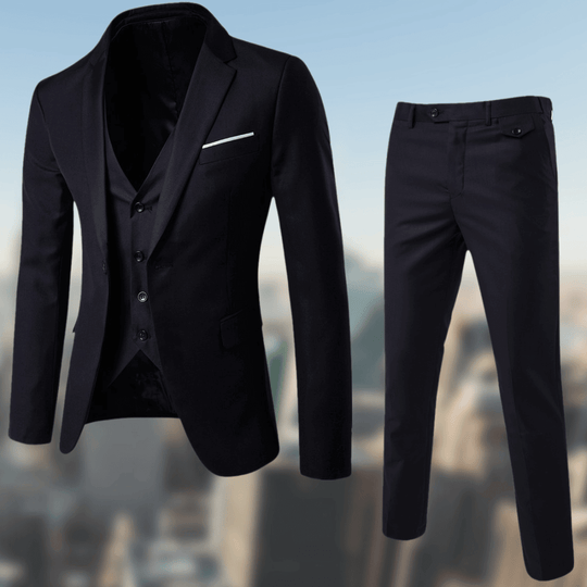 Luxurious 3-Piece Men's Suit