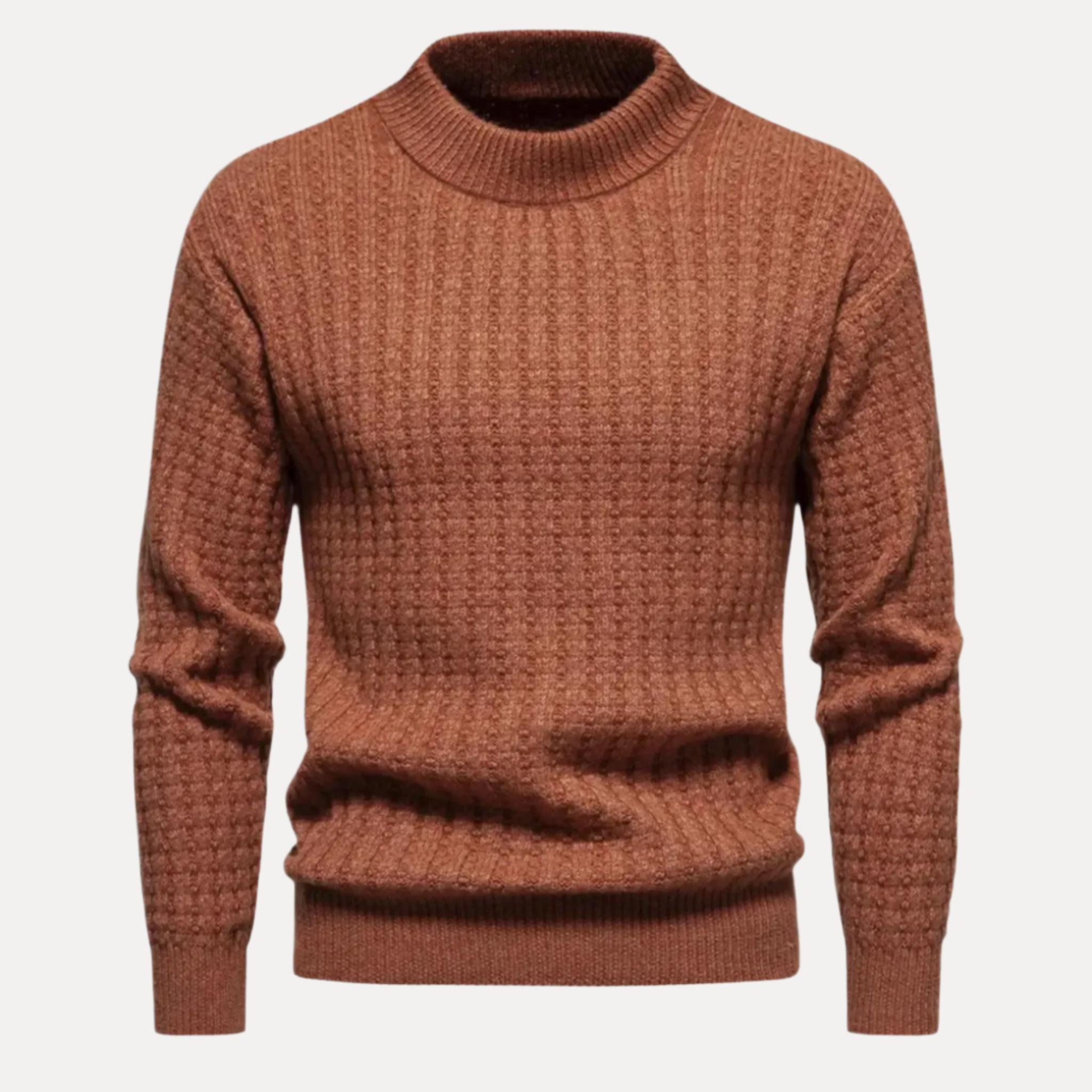 Armoire Men's Waffle Knit Sweater