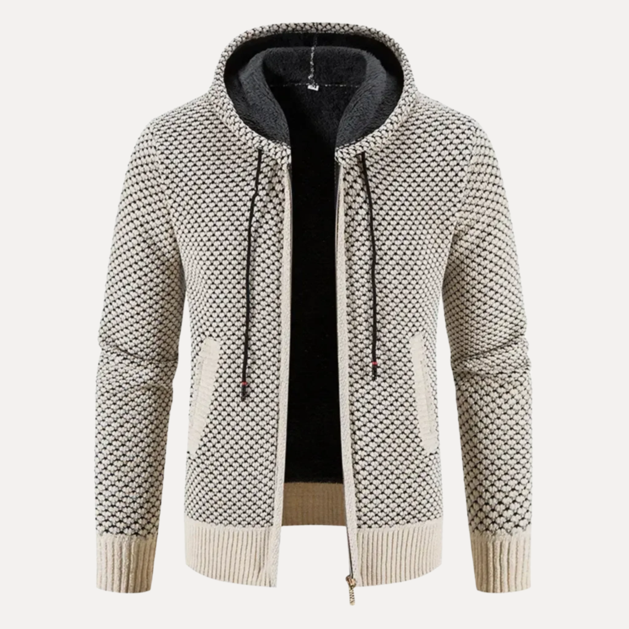 Armoire Men’s Fleece Zip Cardigan