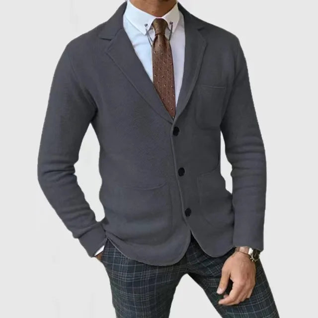 Luxurious Wool Cardigan for Men