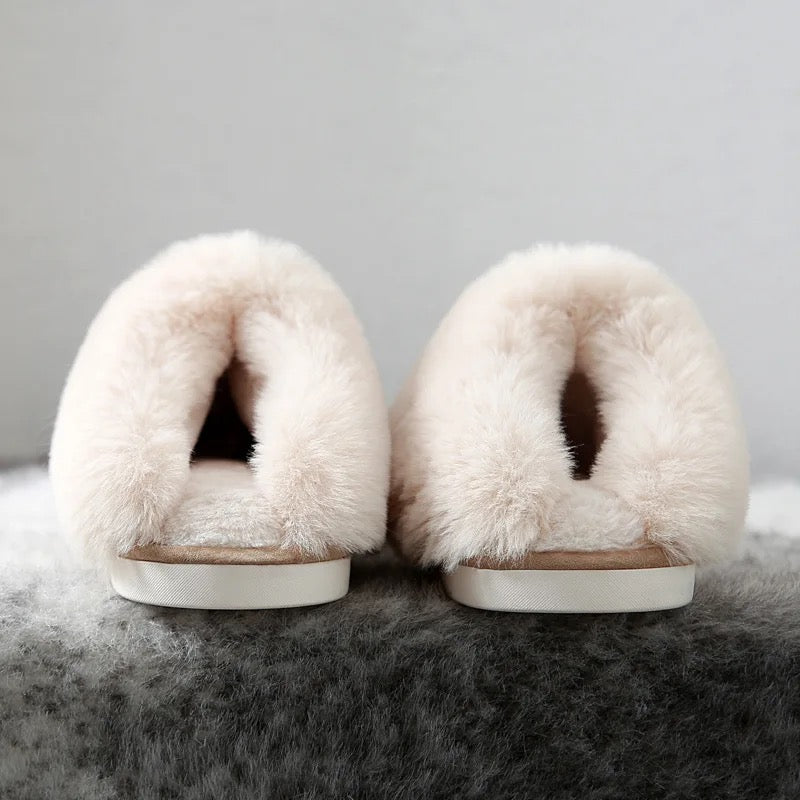 Luxurious Warm-Lined Slippers for Women