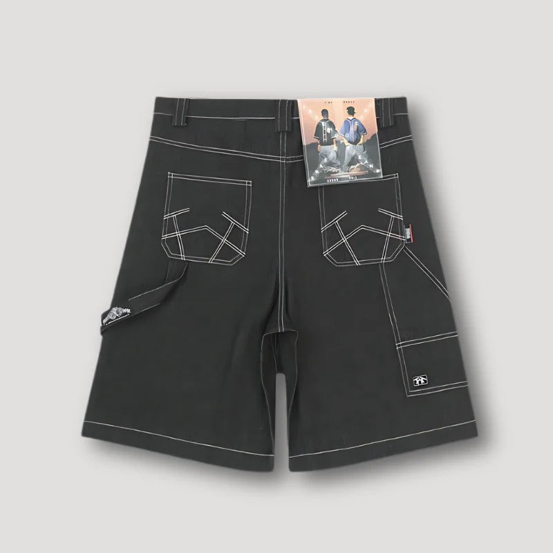 Ultimate Hip Hop Baggy Denim Shorts for Men