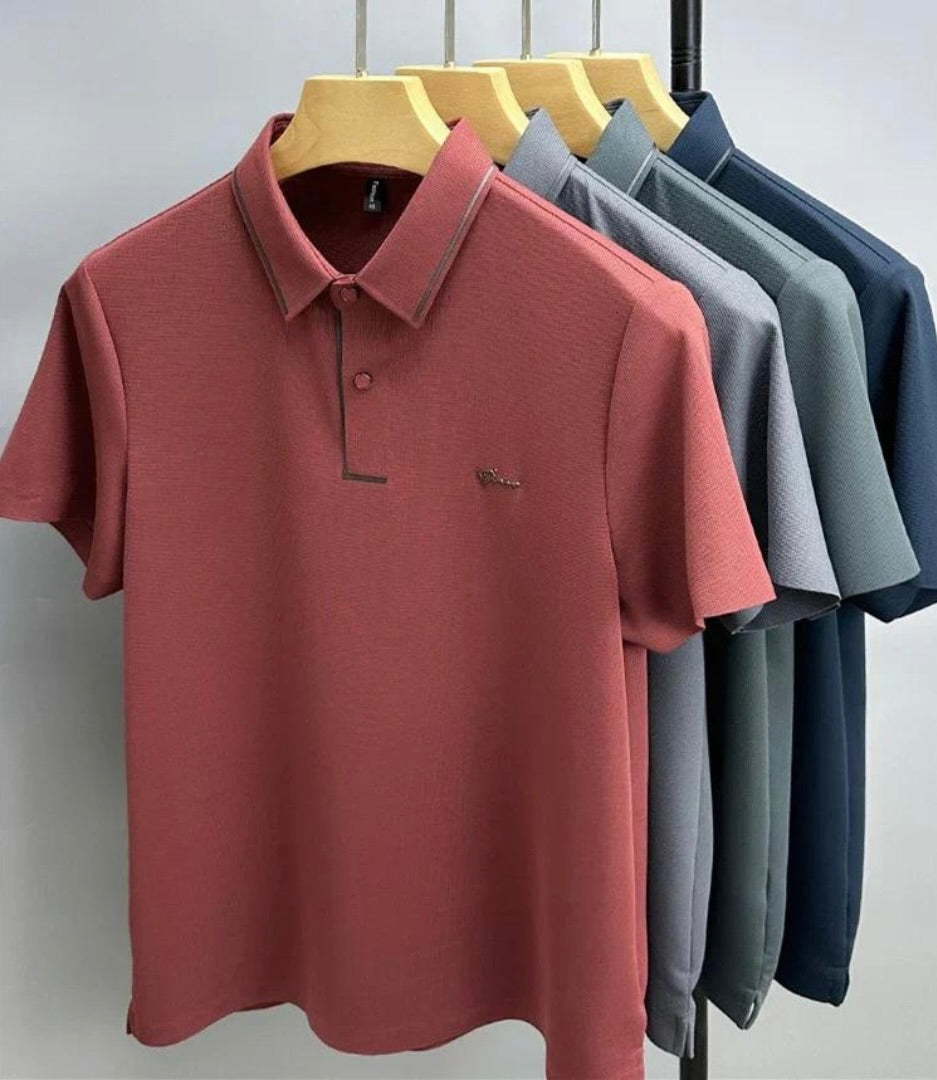 Men's Short-Sleeve Polo Shirt for Everyday Comfort