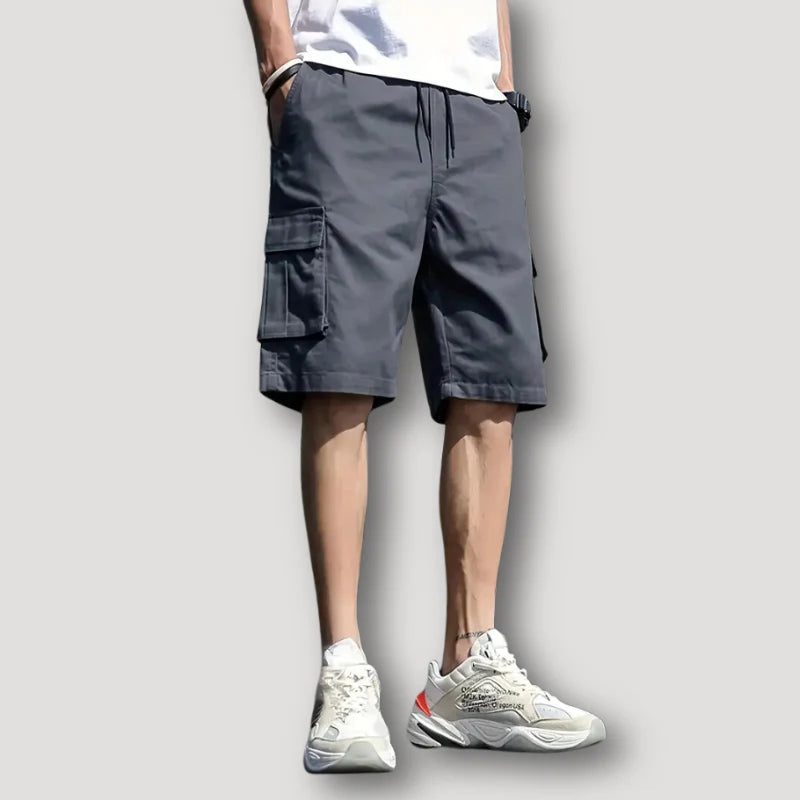 Men’s Relaxed Fit Stylish Drawstring Cargo Shorts