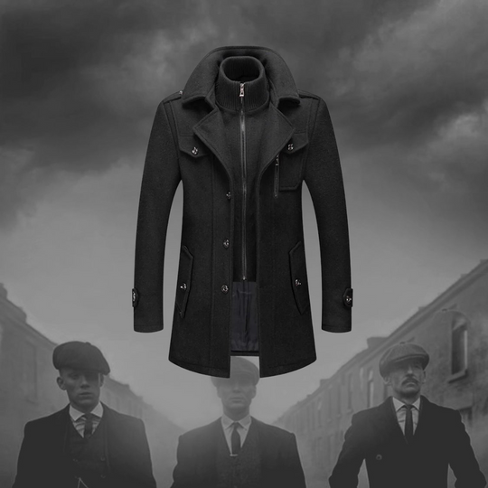 2-Piece Virgin Wool Trenchcoat for Men