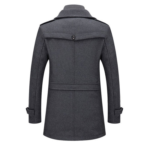 Men's 2-Piece Virgin Wool Trenchcoat