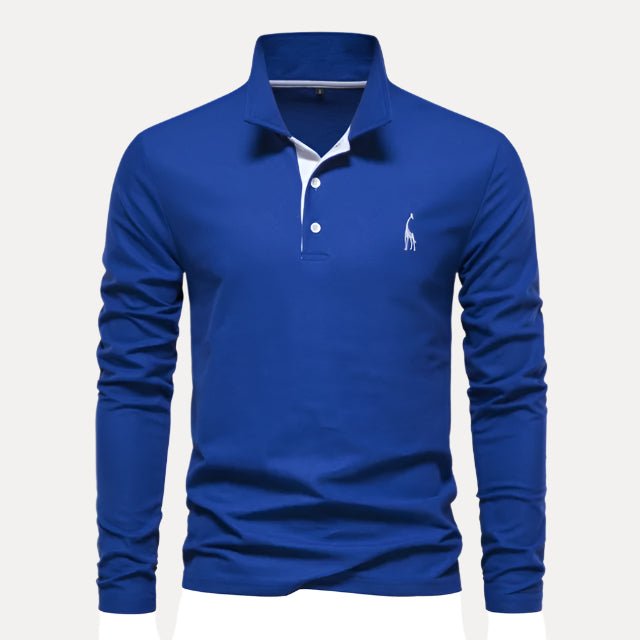 Men's Casual Polo Long Sleeve - Armoire Melbourne