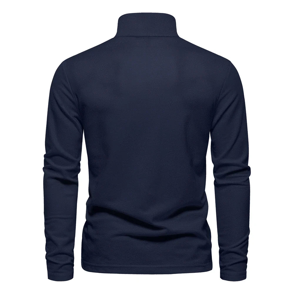Men's Casual Polo Long Sleeve
