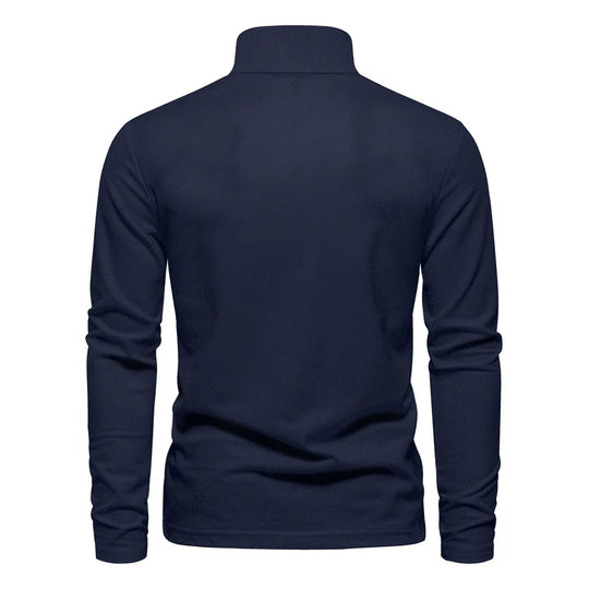 Men's Casual Polo Long Sleeve