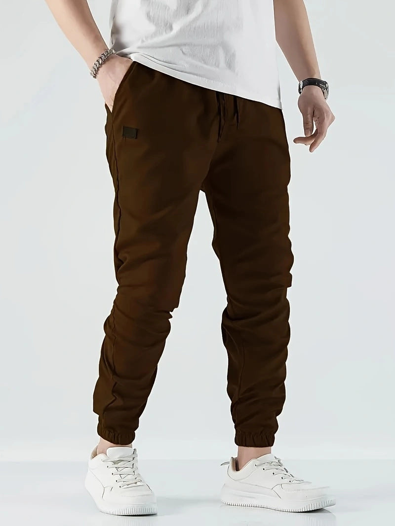 Men's Slim-Fit Casual Pants with Comfortable Stretch