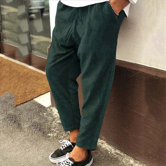 Comfortable Casual Corduroy Pants for Men