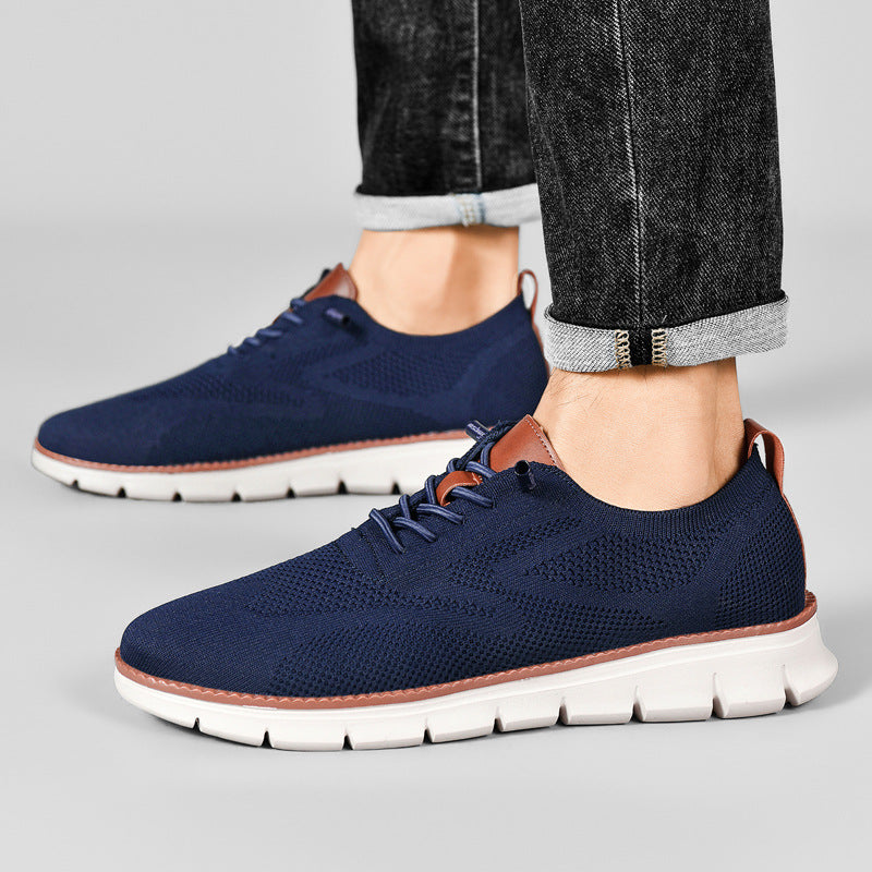 Men's Summer Breathable Sneakers – Stylish Comfort