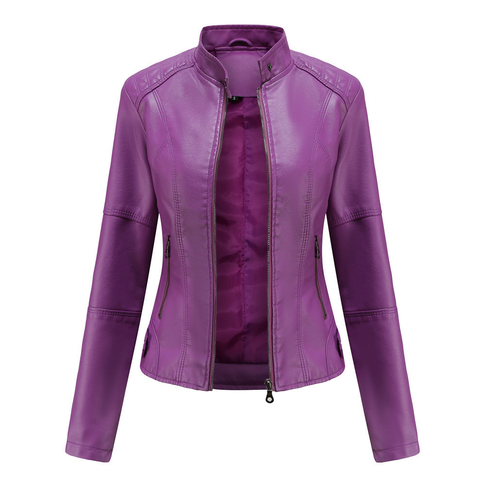 Women's Chic Leather Jacket