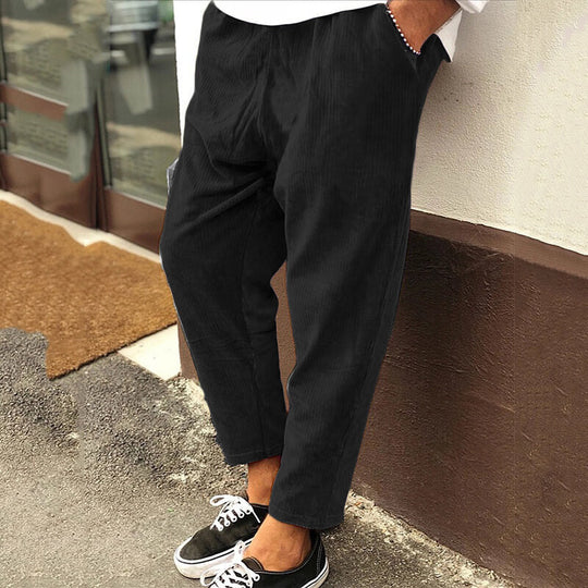 Comfortable Casual Corduroy Pants for Men