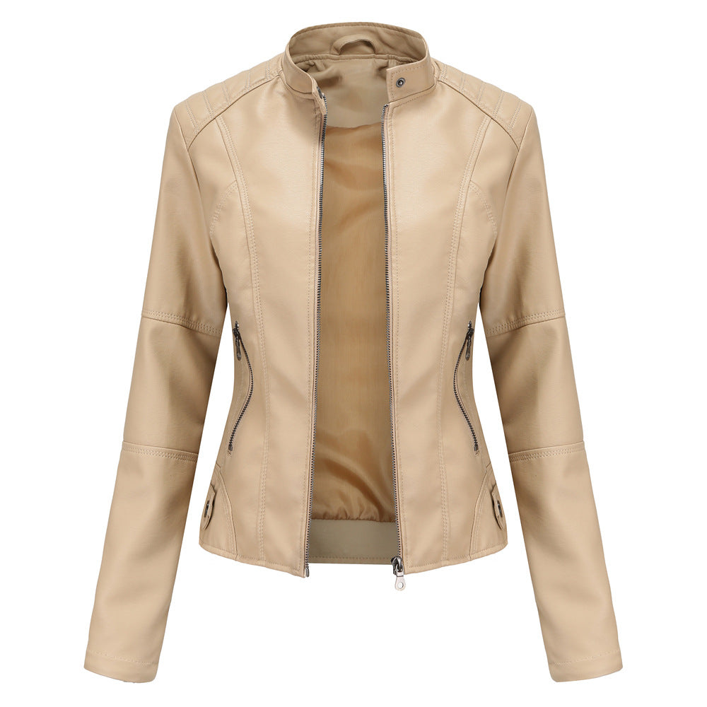 Women's Chic Leather Jacket