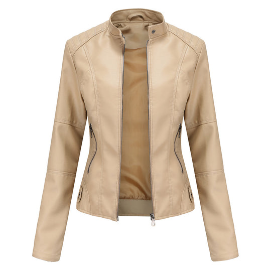 Women's Chic Leather Jacket