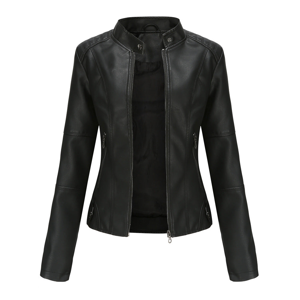 Women's Chic Leather Jacket