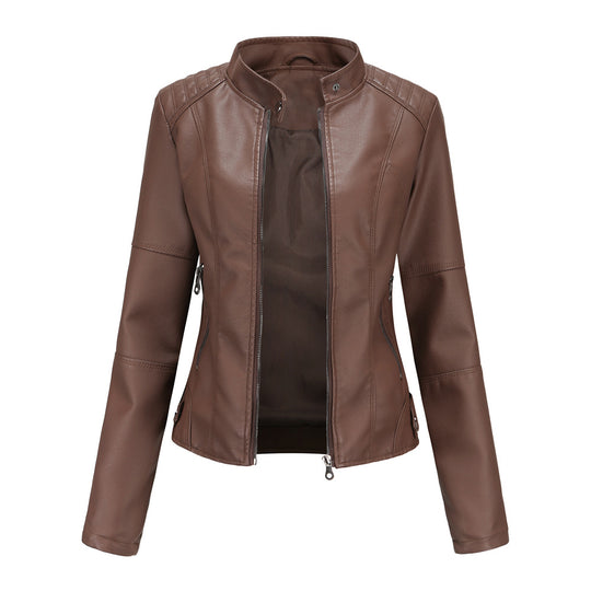 Women's Chic Leather Jacket