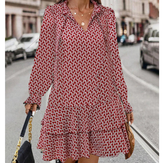 Stylish Long-Sleeved Dress for Women