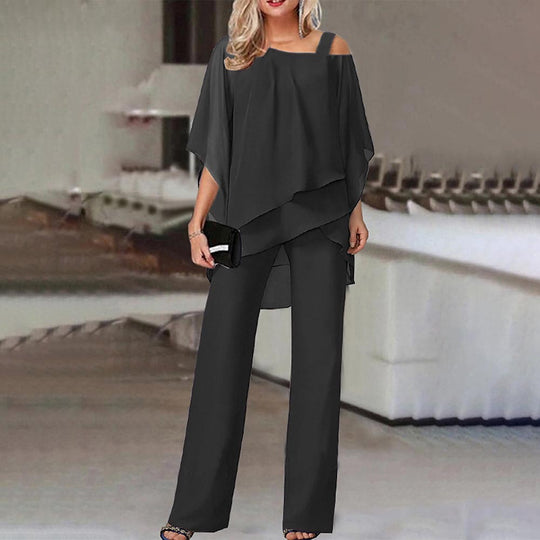 Women's Comfortable Loose Fit Casual Bat Sleeve Shirt