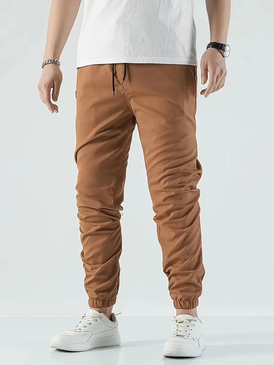 Men's Slim-Fit Casual Pants with Comfortable Stretch