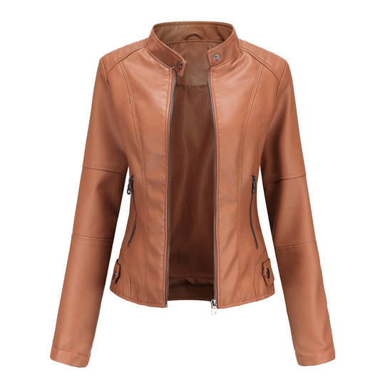 Women's Chic Leather Jacket