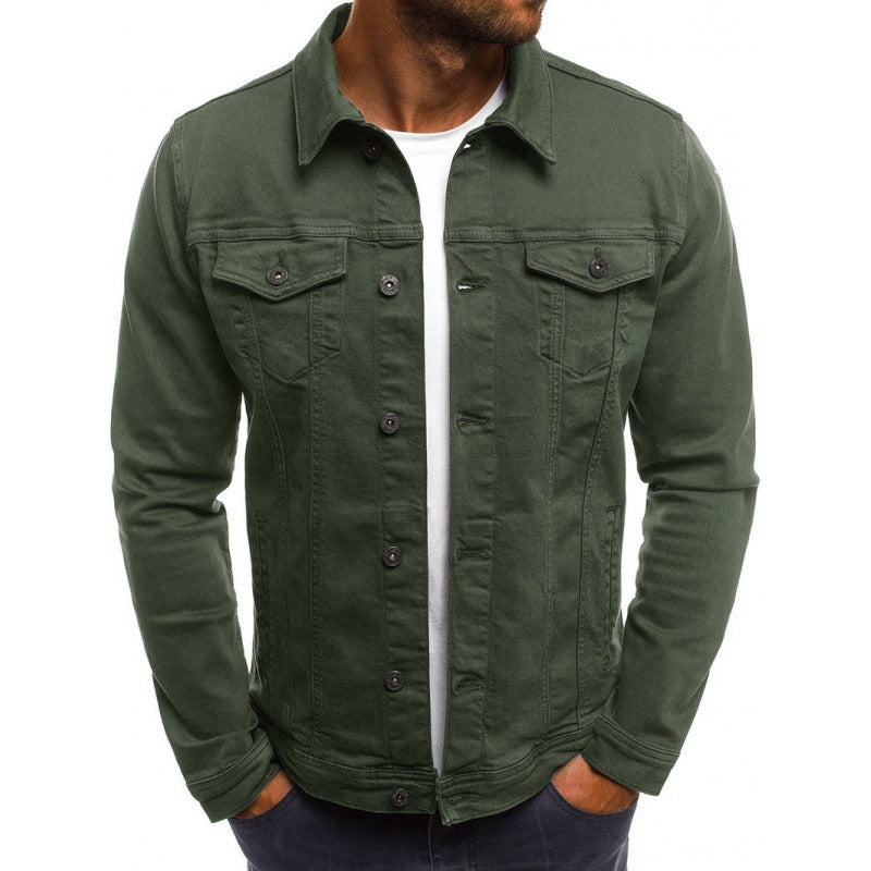 Men's Casual Cotton Denim Jacket