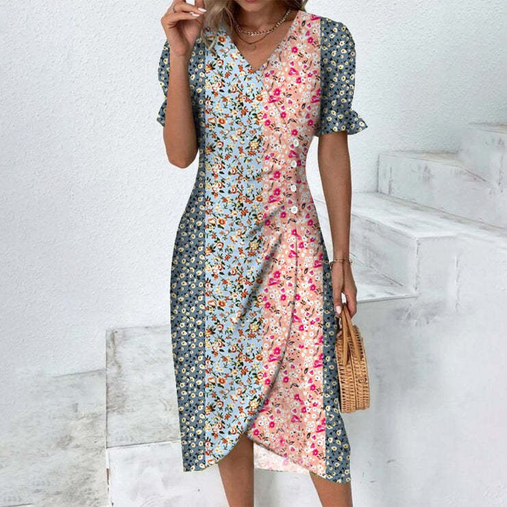 Stunning Patterned Dress for Women – Stylish & Versatile