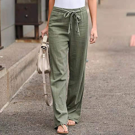 Women's Casual Comfortable Linen Pants