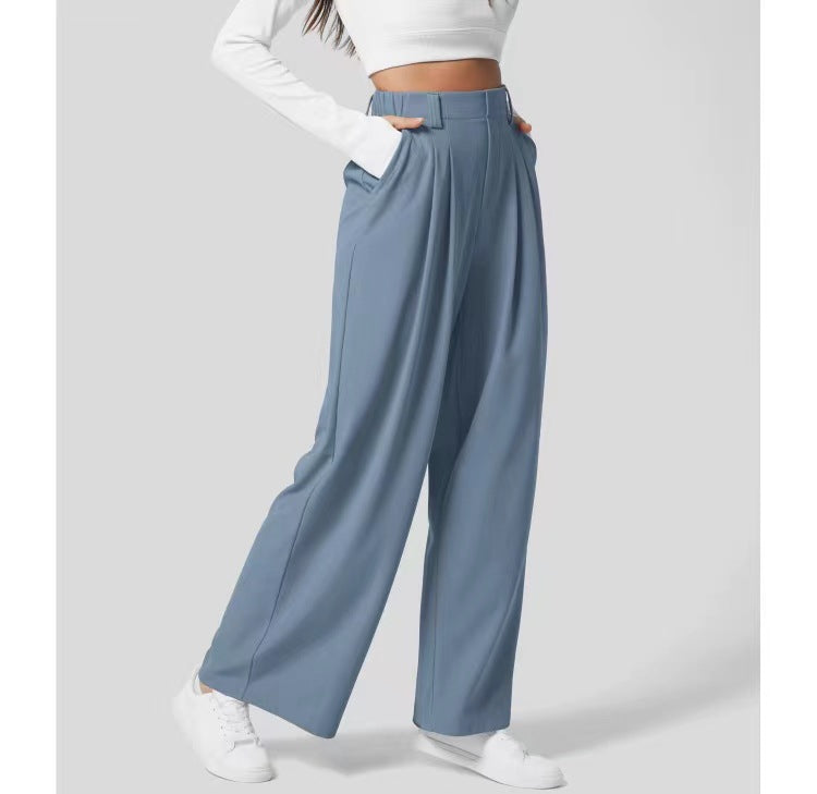 High-Tailed Office Pants for Women