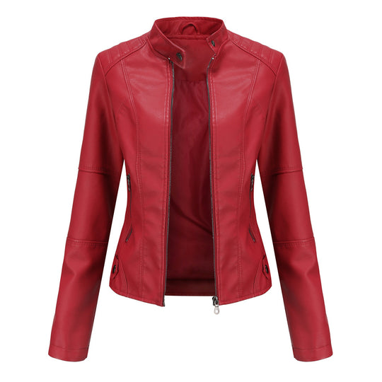 Women's Chic Leather Jacket