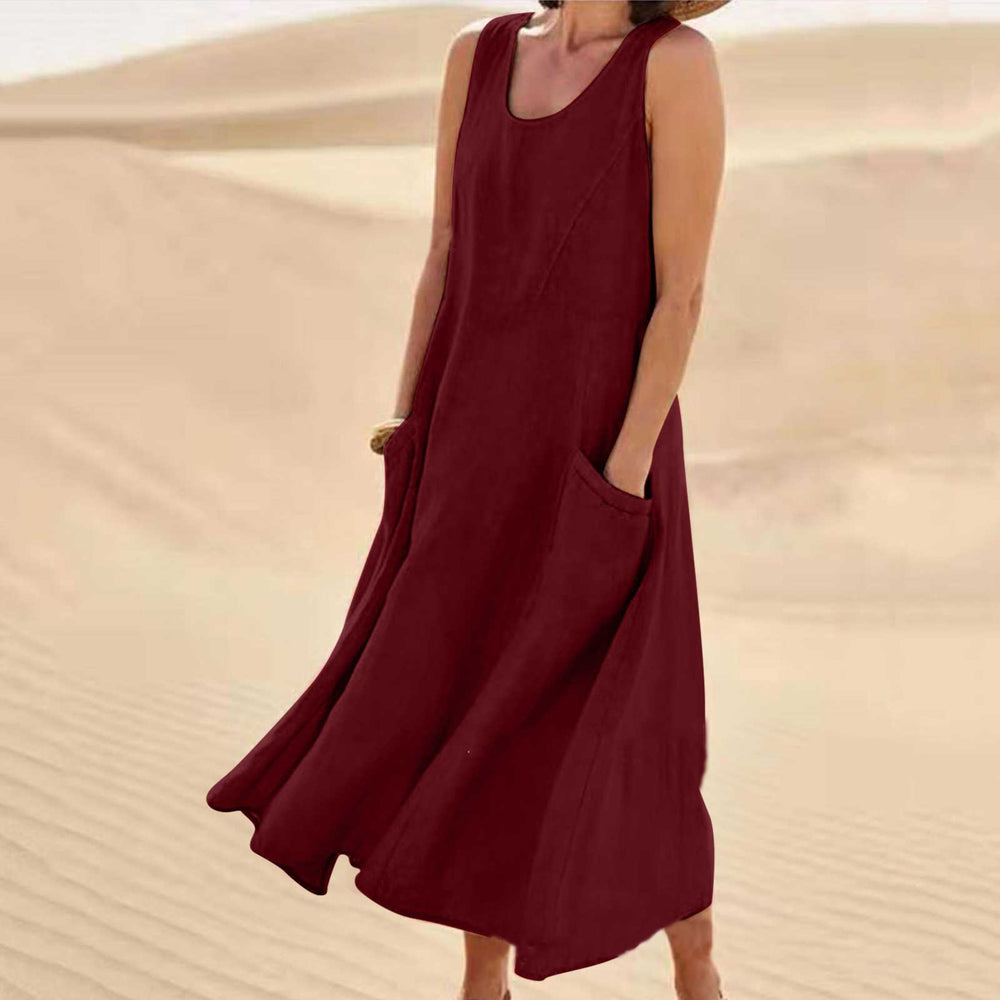 Women's Stylish Summer Dress with Convenient Pockets