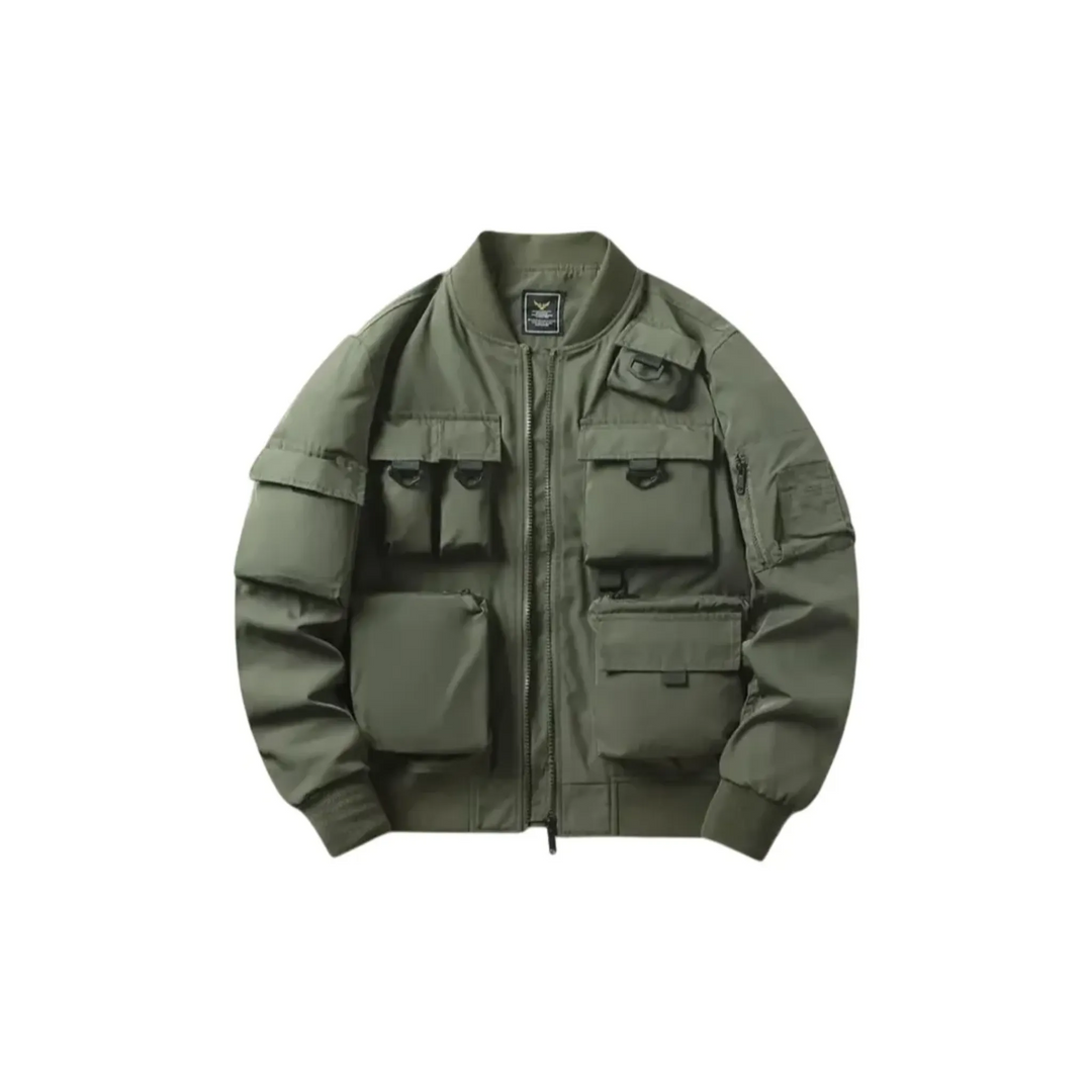 Men's Utility Cargo Bomber Jacket