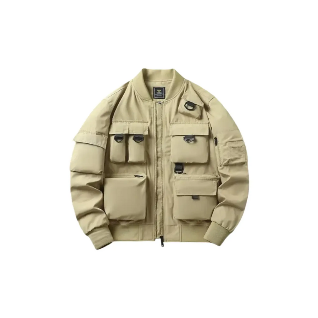 Men's Utility Cargo Bomber Jacket