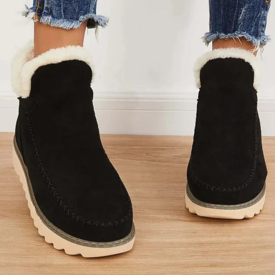 Women's Warm Winter Boots with Plush Lining